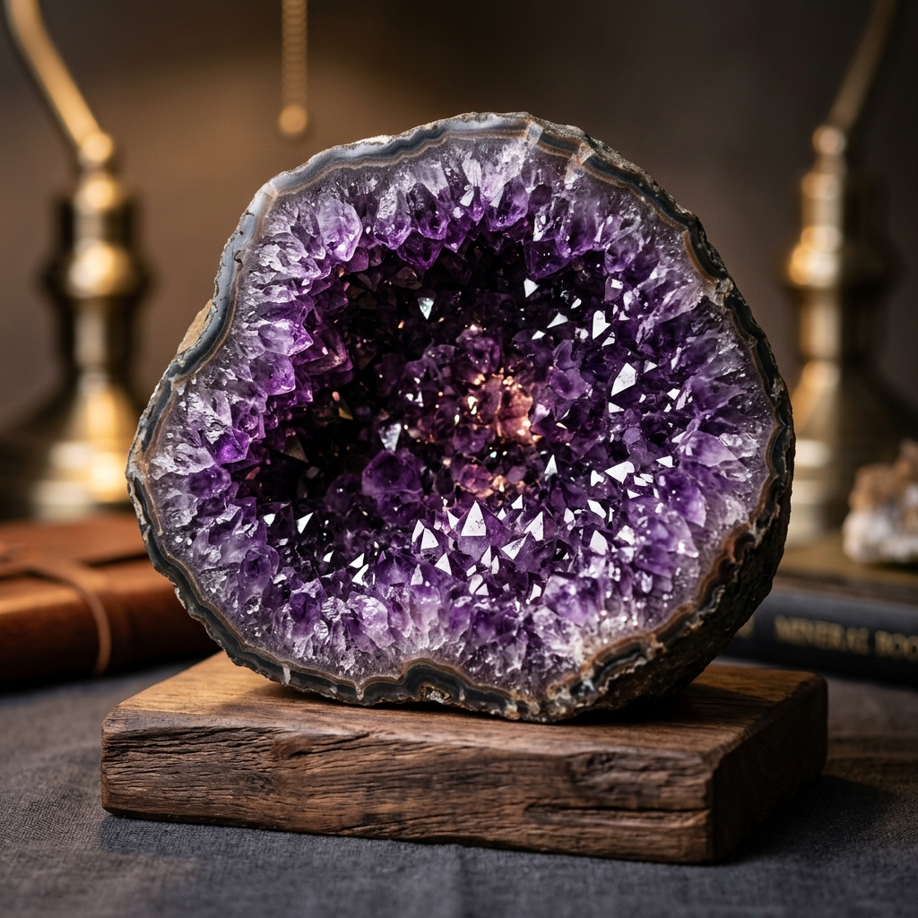 African Amethyst Geode